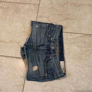 Rag & Bone size 24 short denim cut offs